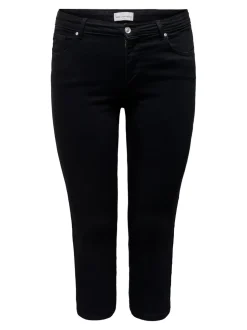 CARWILLY Middels høy midje capri Skinny Fit Jeans