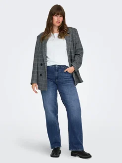 CARWILLY Middels høy midje Straight Fit Jeans