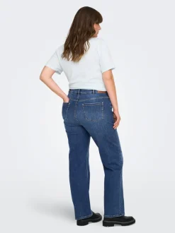 CARWILLY Middels høy midje Straight Fit Jeans