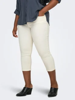 CARWILLY Middels høy midje capri Skinny Fit Jeans