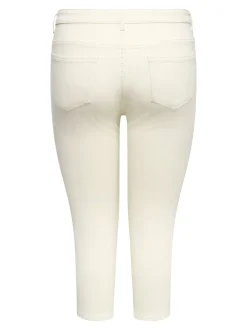 CARWILLY Middels høy midje capri Skinny Fit Jeans