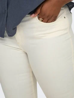 CARWILLY Middels høy midje capri Skinny Fit Jeans