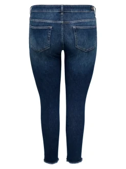 CARWILLY Middels høy midje Skinny Fit Ankellengde Jeans
