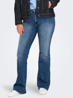 CARWILLY Middels høy midje Flared Fit Jeans