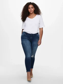 CARWILLY Normal midje Skinny Fit Ankellengde Jeans