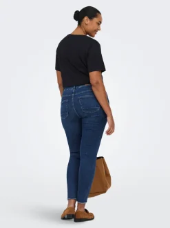 CARWILLY Skinny Fit Ankellengde Jeans