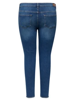 CARWILLY Skinny Fit Ankellengde Jeans