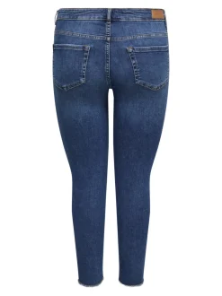 CARWILLY Skinny Fit Ankellengde Jeans