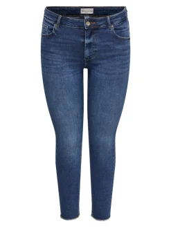 CARWILLY Skinny Fit Ankellengde Jeans