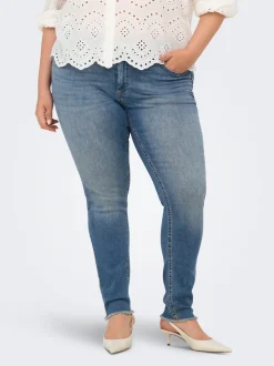 CARWILLY Skinny Fit Ankellengde Jeans