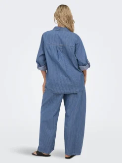 CARYASMIN Wide Leg Fit Bukser med vide ben