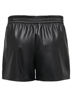 JDYALAIA Middels høy midje Regular Fit Shorts i kunstskinn