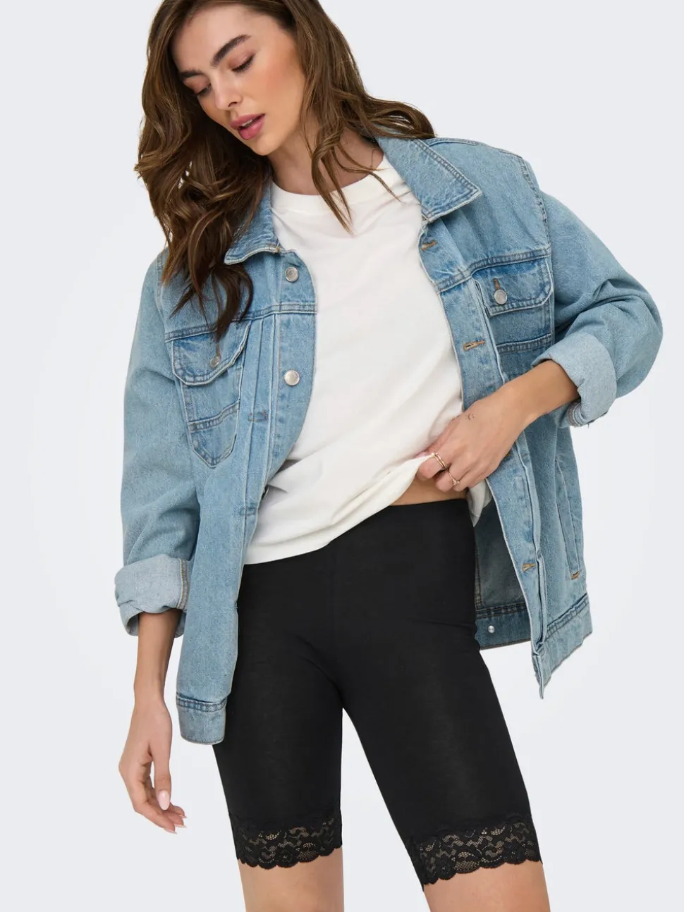 JDYAVA Tight Fit 2-pack Biker shorts