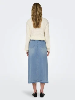 JDYBELLA Denim Denimskjørt Midiskjørt