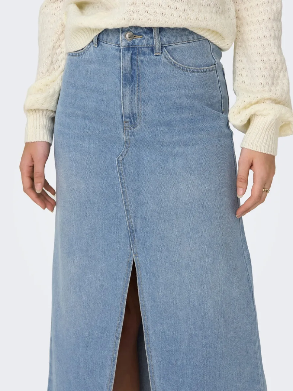 JDYBELLA Denim Denimskjørt Midiskjørt