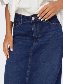JDYBELLA Denim Denimskjørt Langt skjørt