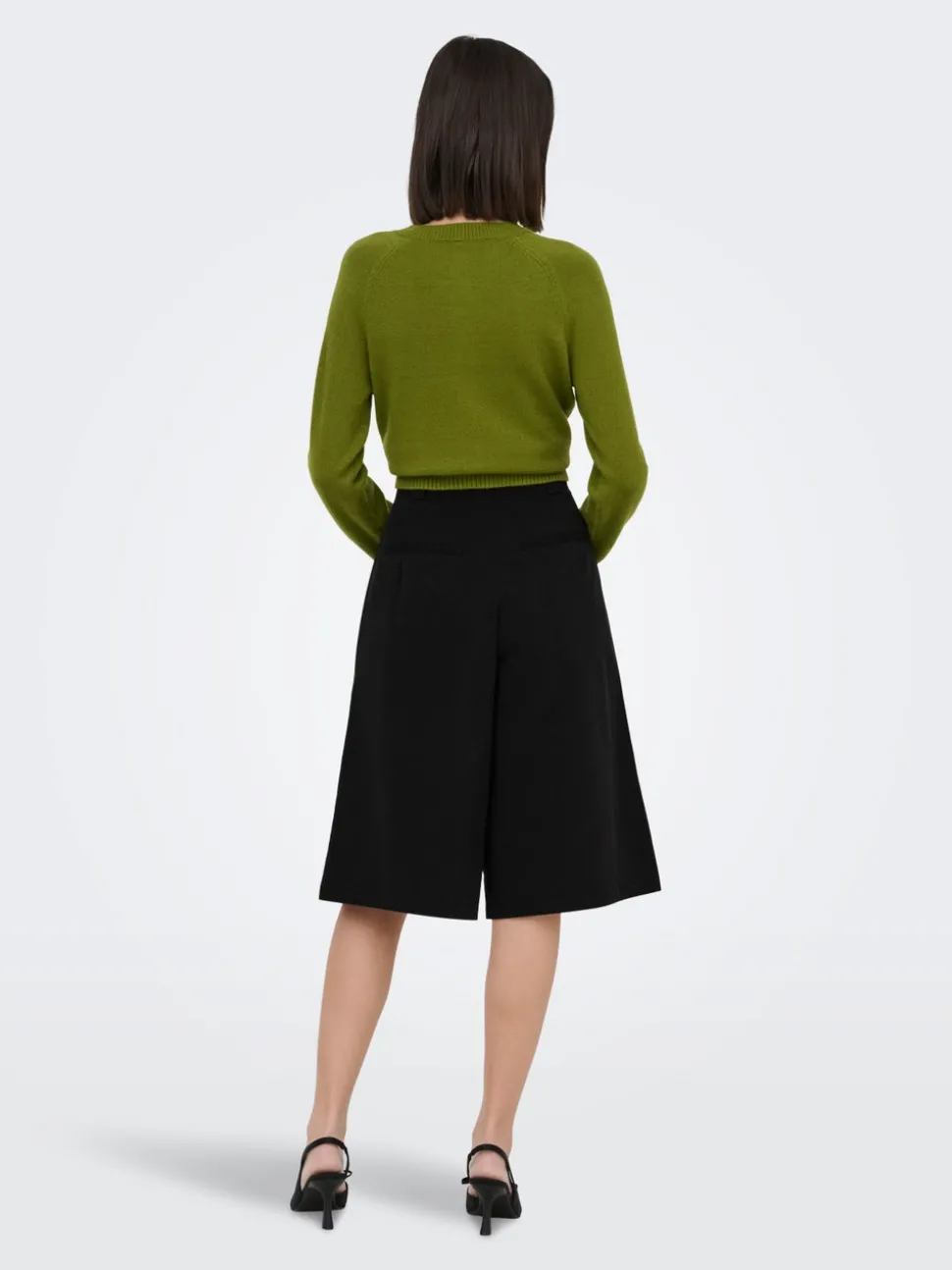JDYBIANCA Høy midje Regular Fit Bermudashorts