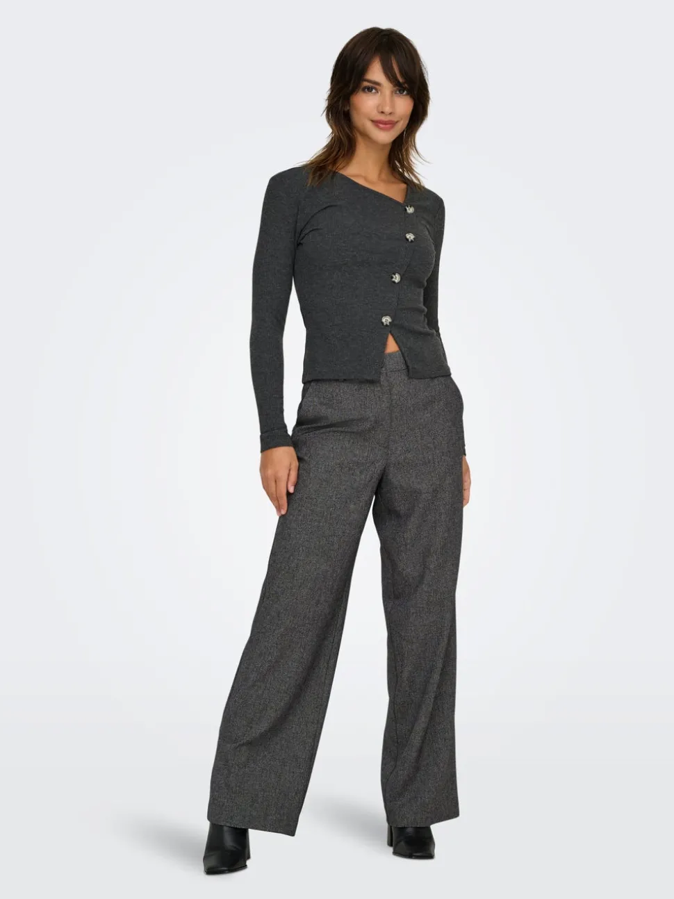 JDYBLOOM Tapered Fit Bukser med vide ben