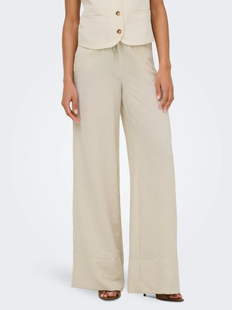 JDYCARA Wide Leg Fit Bukser med vide ben