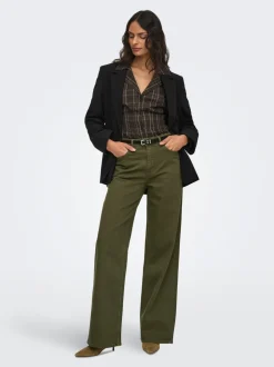 JDYCARINA Høy midje Wide Leg Fit Jeans