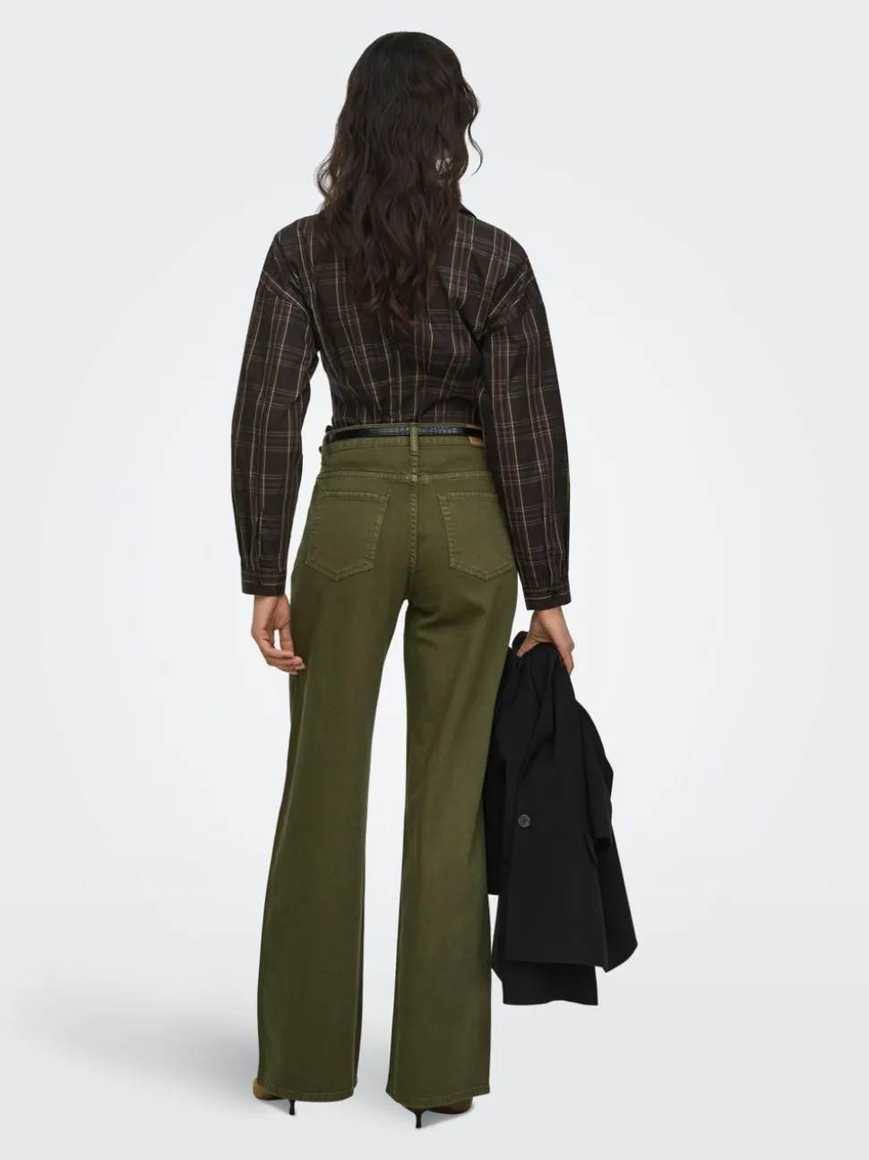 JDYCARINA Høy midje Wide Leg Fit Jeans
