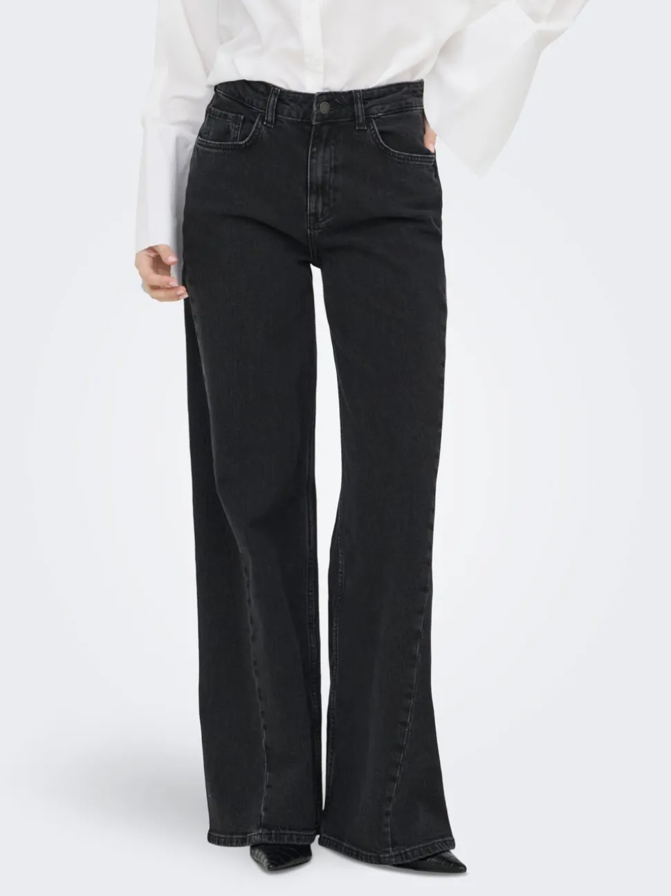 JDYCARINA Høy midje Wide Leg Fit Jeans