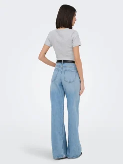 JDYCARINA Høy midje Wide Leg Fit Jeans