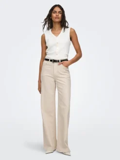 JDYCARINA Høy midje Wide Leg Fit Jeans