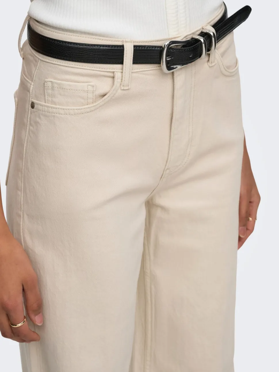 JDYCARINA Høy midje Wide Leg Fit Jeans