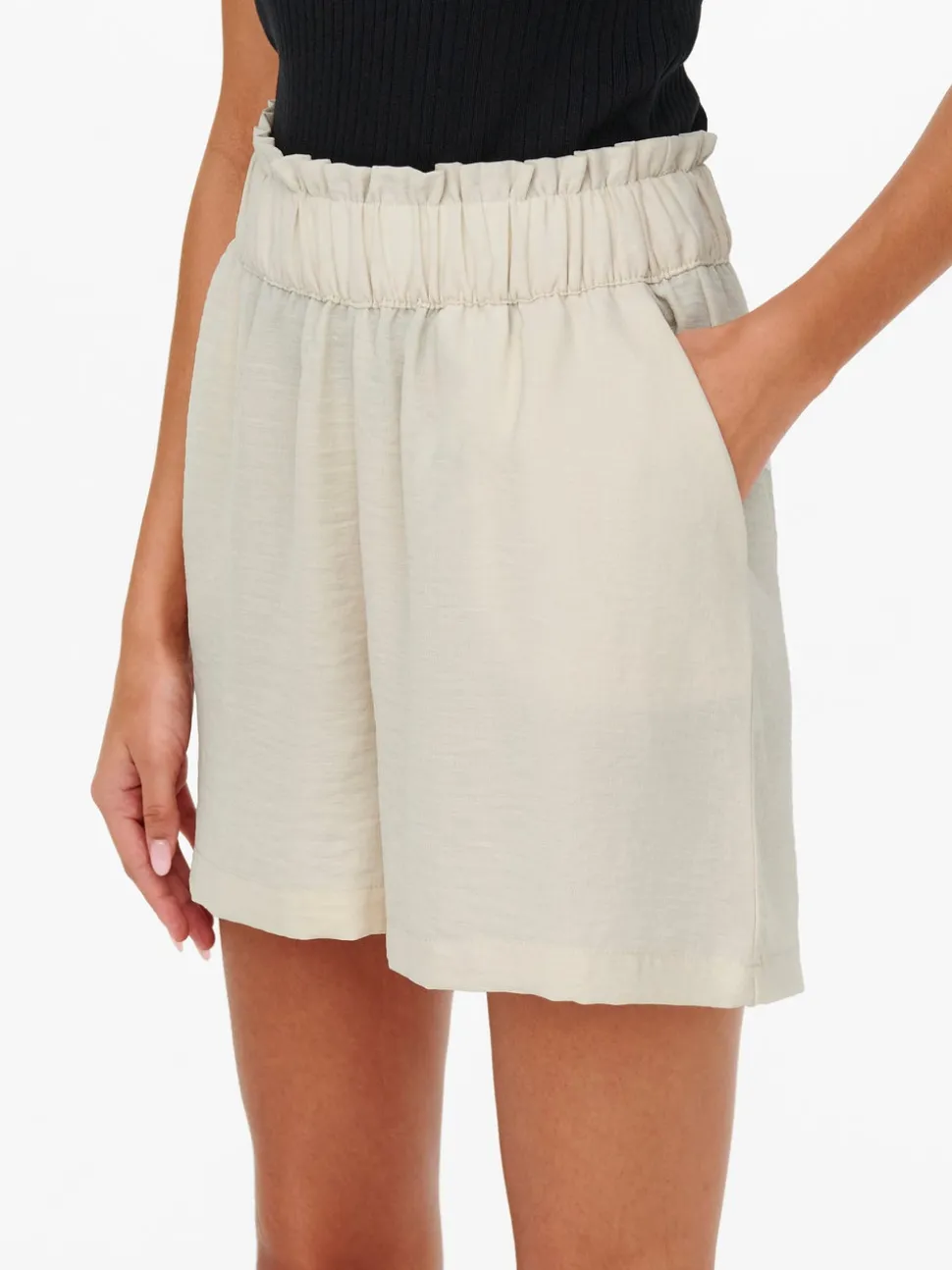 JDYDIVYA Høy midje Regular Fit Paperbag-shorts
