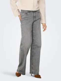 JDYFELINA-FINA Høy midje Wide Leg Fit Jeans