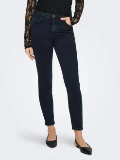 JDYFINA Middels høy midje Skinny Fit Ankellengde Jeans