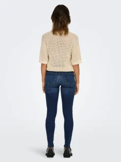 JDYFINA Middels høy midje Skinny Fit Ankellengde Jeans