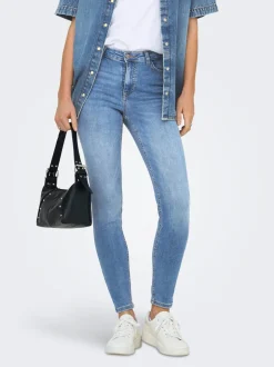 JDYFINA Middels høy midje Skinny Fit Ankellengde Jeans
