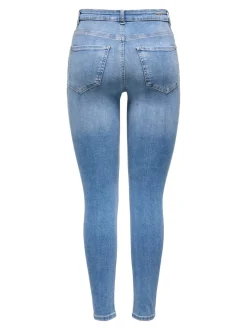JDYFINA Middels høy midje Skinny Fit Ankellengde Jeans