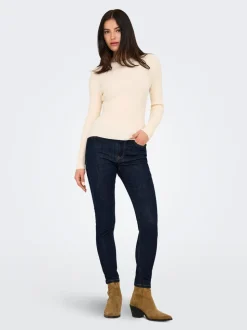 JDYFINA Middels høy midje Skinny Fit Ankellengde Jeans