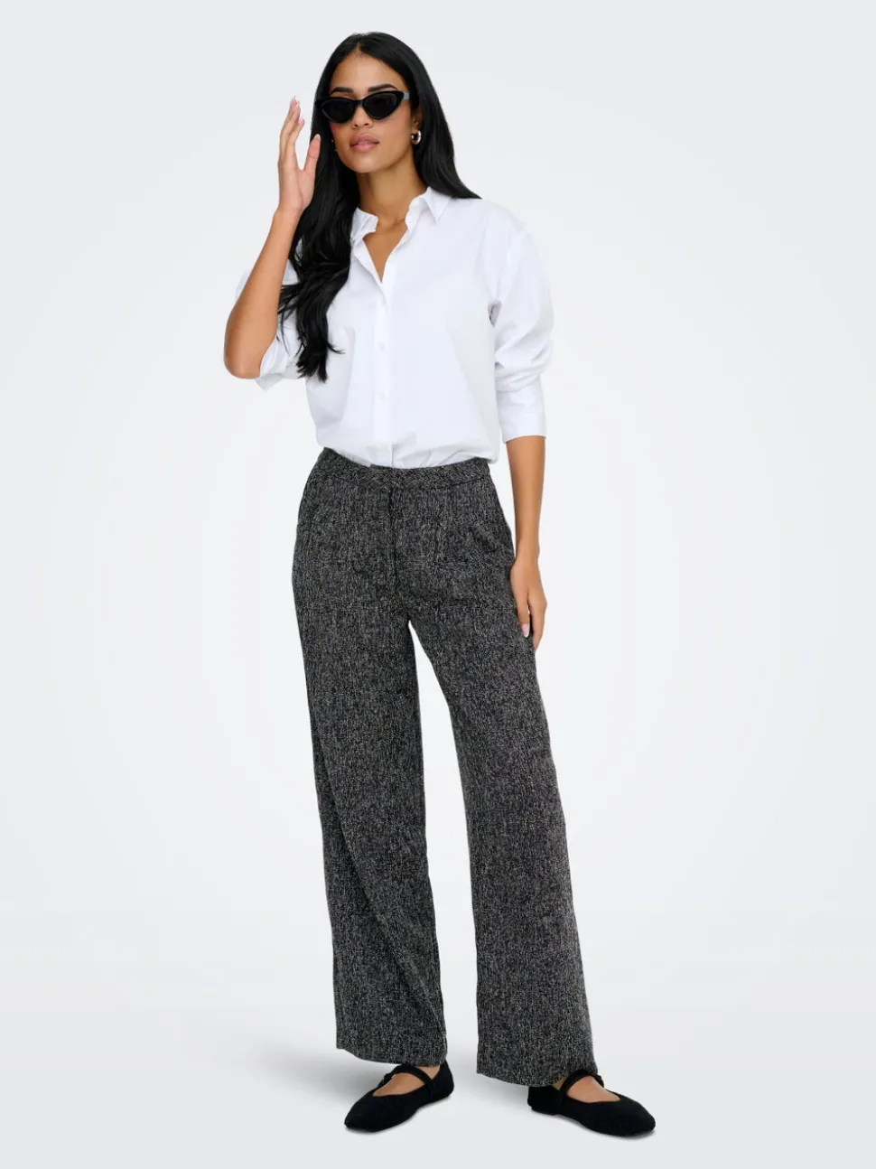 JDYFRANCESCA Wide Leg Fit Bukser