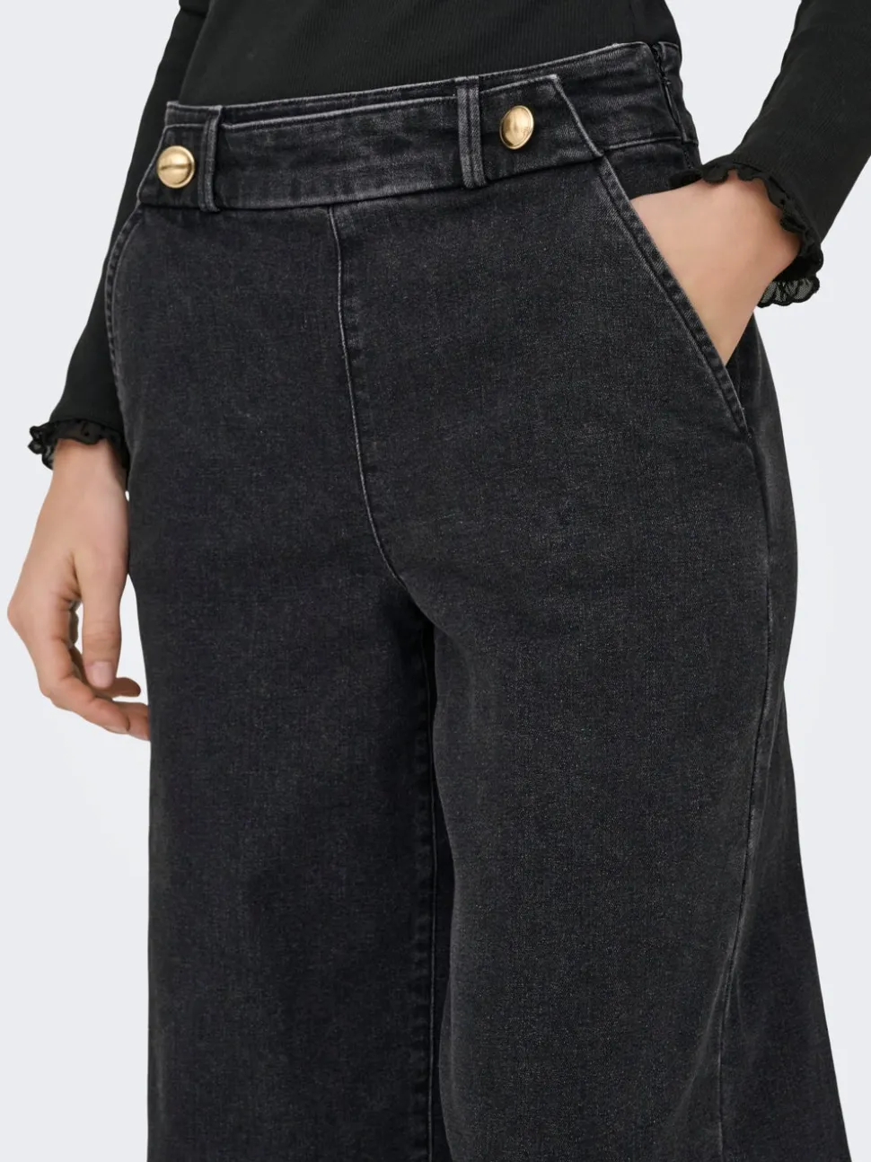 JDYGEGGO Høy midje Wide Leg Fit Jeans