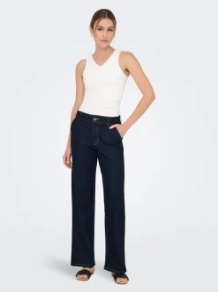 JDYGEGS Høy midje Wide Leg Fit Jeans