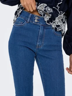 JDYKAREN Middels høy midje Flared Fit Jeans