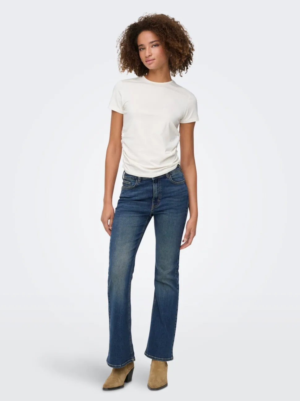 JDYKATHY Høy midje Flared Fit Jeans