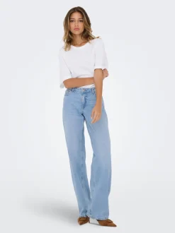 JDYKATIE Lav midje Straight Fit Jeans