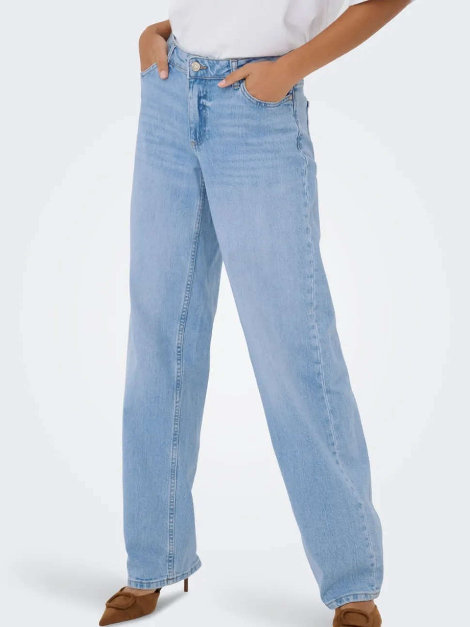 JDYKATIE Lav midje Straight Fit Jeans