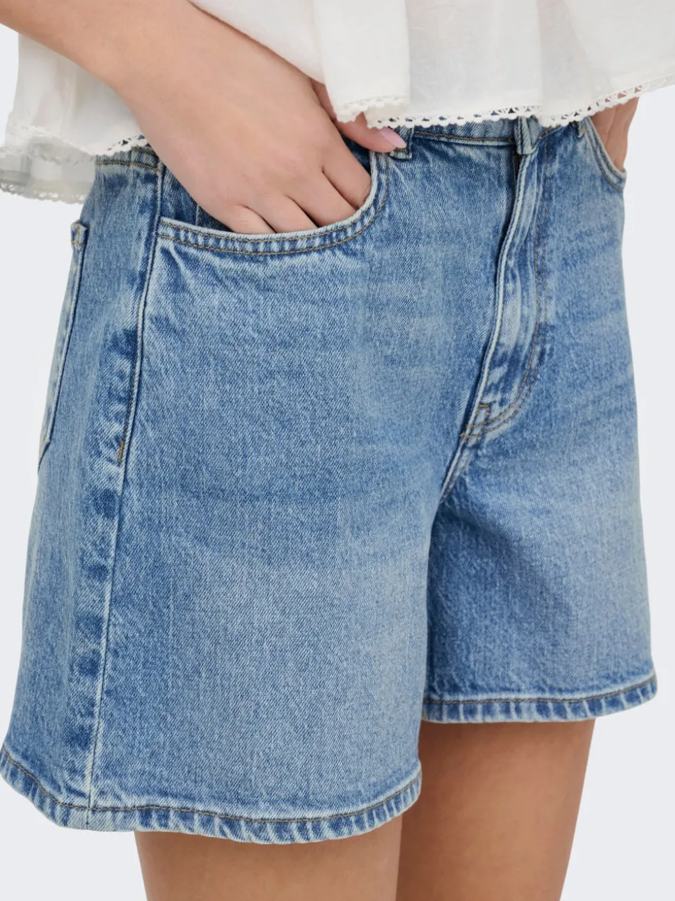 JDYLARISA Høy midje Baggy Fit Shorts