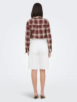 JDYLINA Middels høy midje Loose fit Bermudashorts