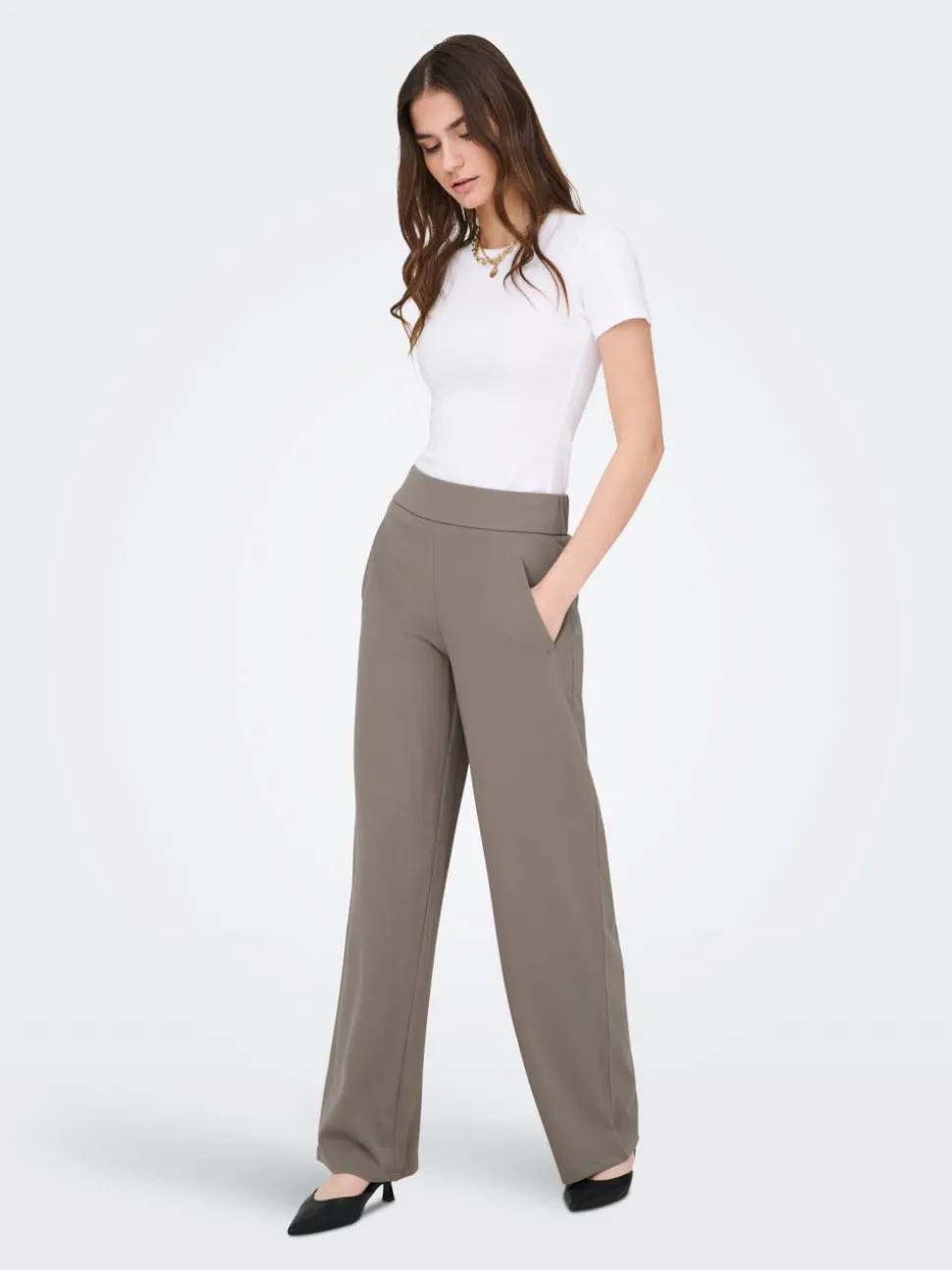 JDYLOUISVILLE Wide Leg Fit Bukser med vide ben