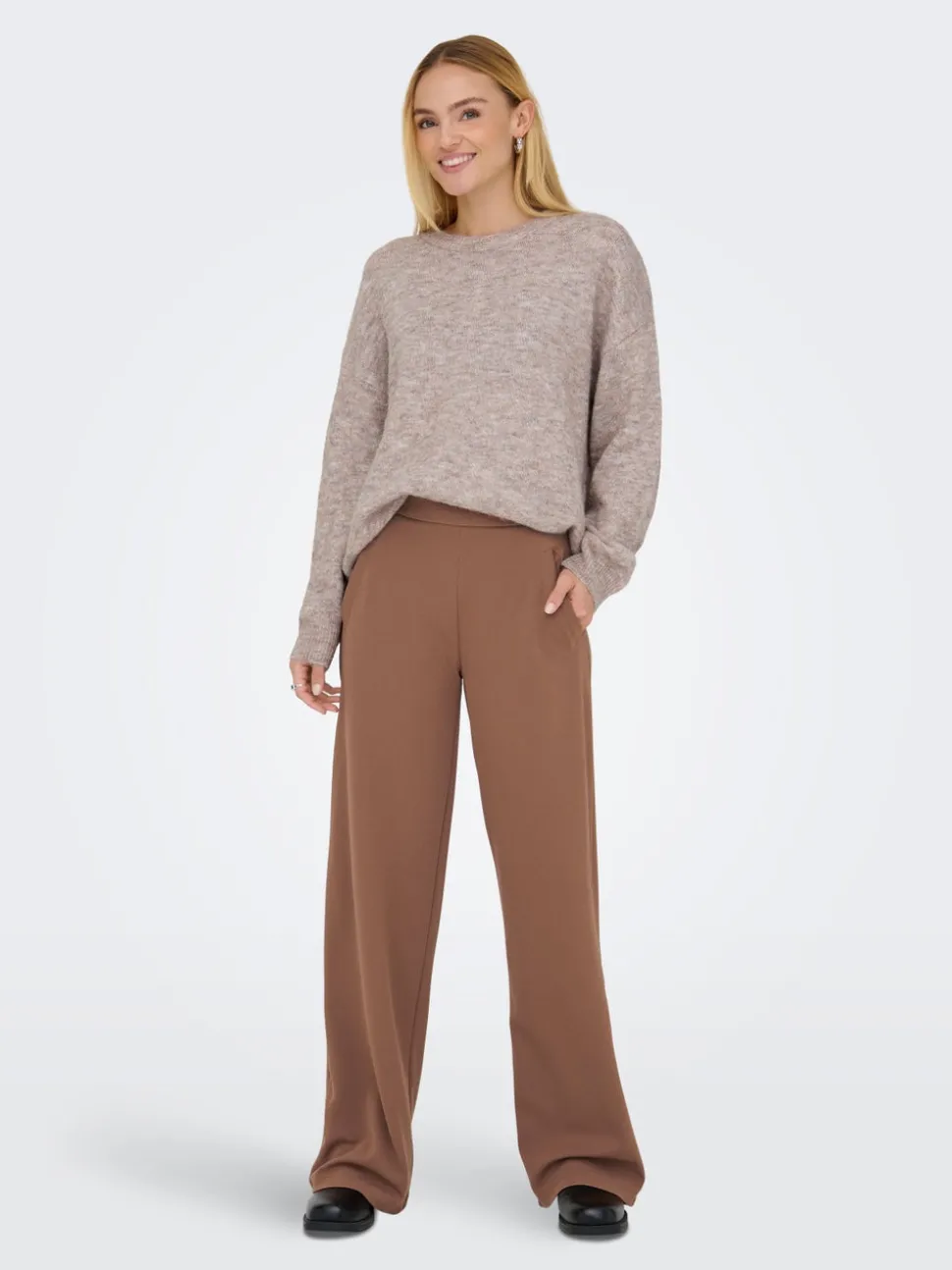JDYLOUISVILLE Wide Leg Fit Bukser med vide ben