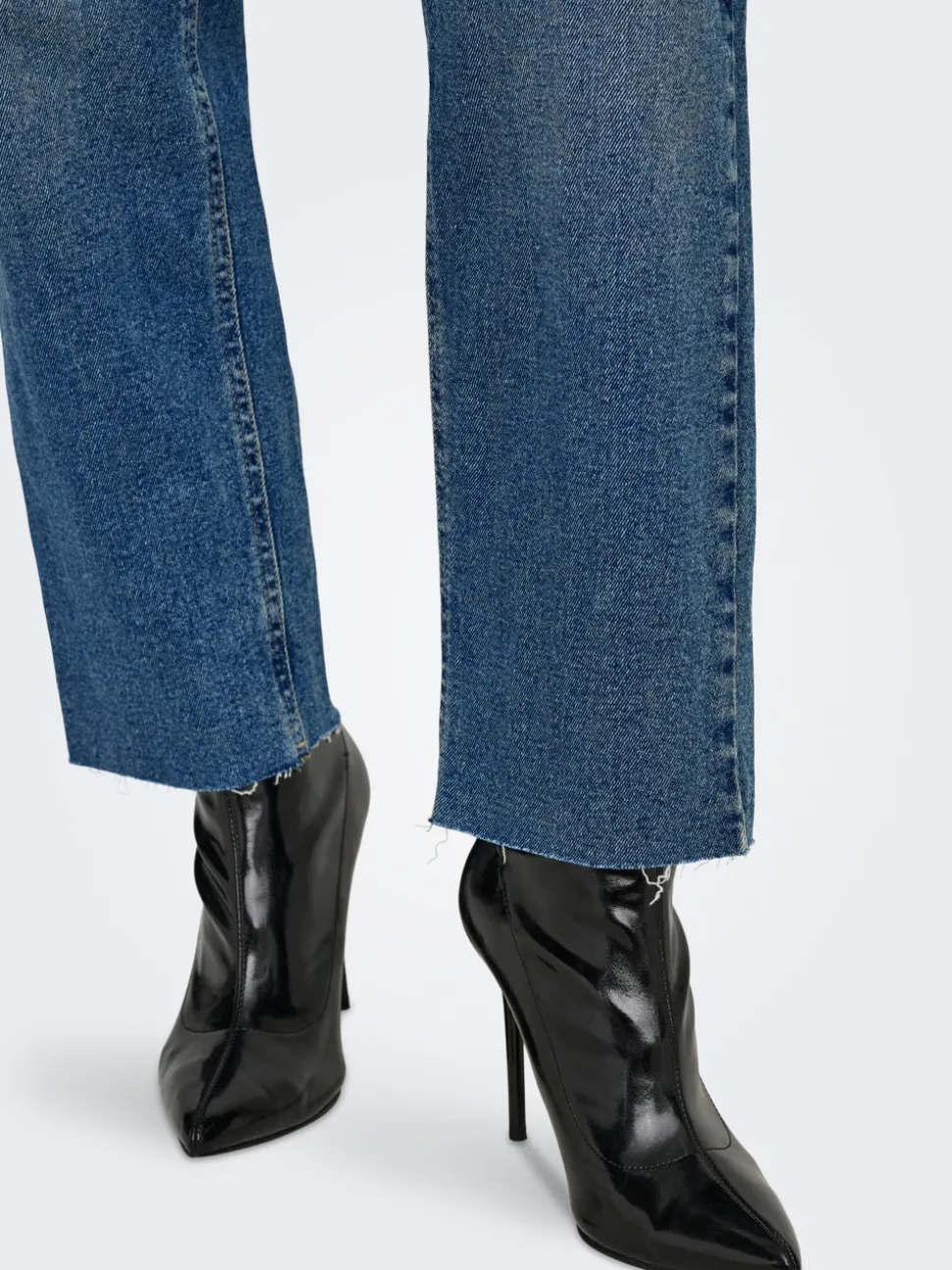 JDYLULLU Høy midje Straight Fit Ankellengde Jeans