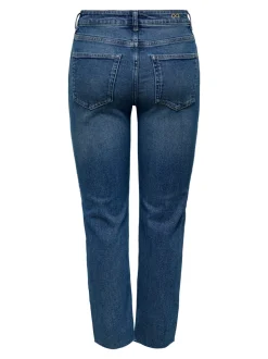 JDYLULLU Høy midje Straight Fit Ankellengde Jeans