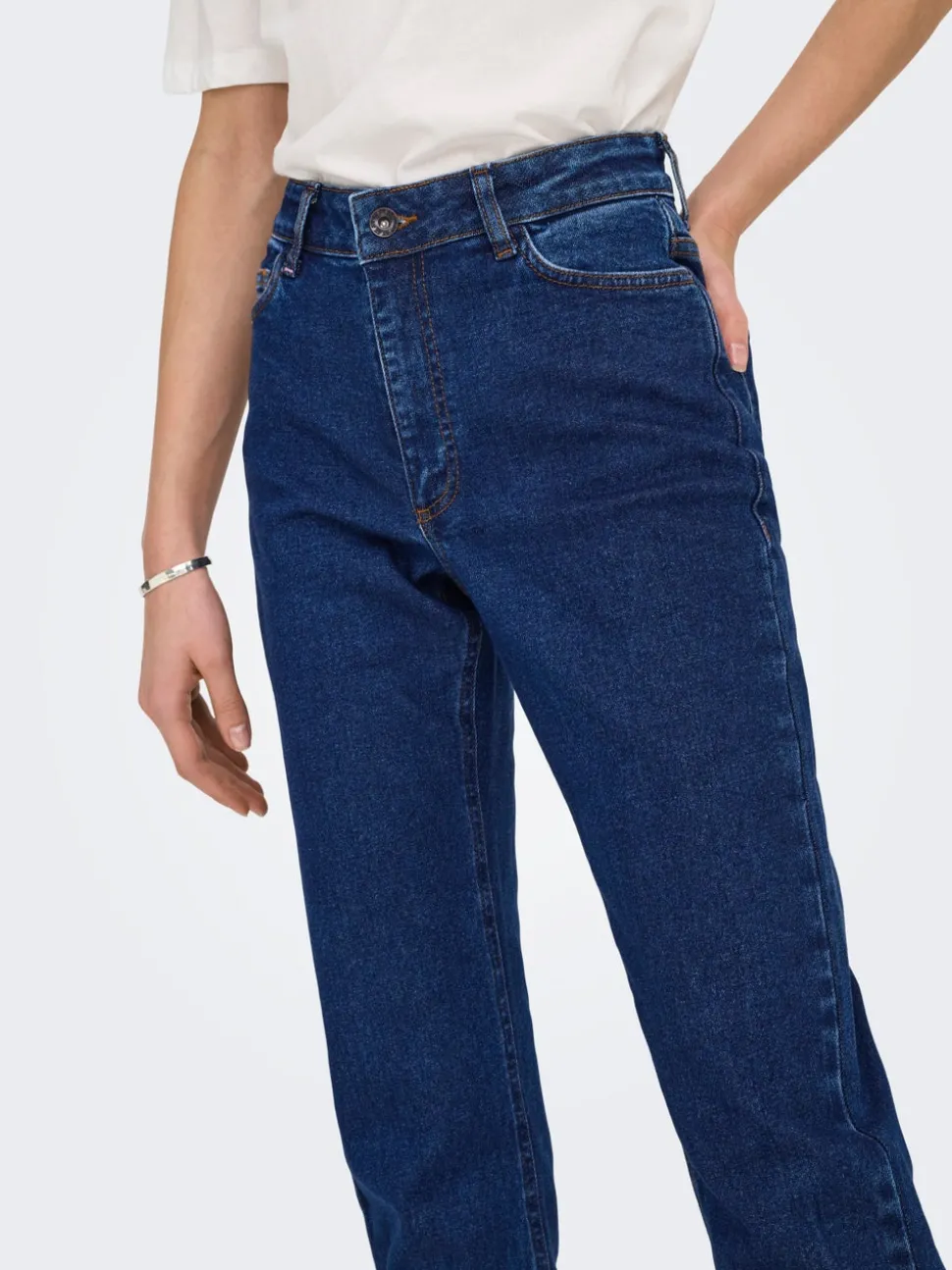 JDYLULLU Høy midje Straight Fit Ankellengde Jeans